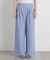 THOUSAND MILE／SEERSUCKER STRIPE WIDE PANTS(セットアップ可)