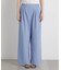 THOUSAND MILE／SEERSUCKER STRIPE WIDE PANTS(セットアップ可)