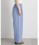 THOUSAND MILE／SEERSUCKER STRIPE WIDE PANTS(セットアップ可)