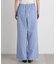 THOUSAND MILE／SEERSUCKER STRIPE WIDE PANTS(セットアップ可)