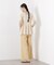 前後2wayペプラムニットVネックカーディガン