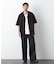 ｢FRENCH LINEN｣ フライフロント半袖シャツ
