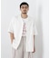 ｢FRENCH LINEN｣ フライフロント半袖シャツ