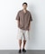 ｢FRENCH LINEN｣ フライフロント半袖シャツ