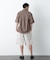 ｢FRENCH LINEN｣ フライフロント半袖シャツ