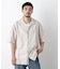 ｢FRENCH LINEN｣ フライフロント半袖シャツ