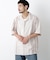 ｢FRENCH LINEN｣ フライフロント半袖シャツ