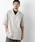 ｢FRENCH LINEN｣ フライフロント半袖シャツ