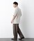 ｢FRENCH LINEN｣ フライフロント半袖シャツ