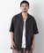 ｢FRENCH LINEN｣ フライフロント半袖シャツ