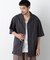 ｢FRENCH LINEN｣ フライフロント半袖シャツ