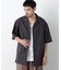 ｢FRENCH LINEN｣ フライフロント半袖シャツ