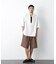 「FRENCH LINEN」イタリアンスキッパー半袖シャツ