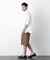 「FRENCH LINEN」イタリアンスキッパー半袖シャツ