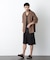 ｢FRENCH LINEN｣ ベルテッドワイドショーツ