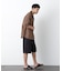 ｢FRENCH LINEN｣ ベルテッドワイドショーツ