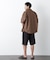 ｢FRENCH LINEN｣ ベルテッドワイドショーツ