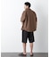 ｢FRENCH LINEN｣ ベルテッドワイドショーツ