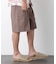 ｢FRENCH LINEN｣ ベルテッドワイドショーツ