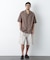 ｢FRENCH LINEN｣ ベルテッドワイドショーツ