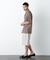 ｢FRENCH LINEN｣ ベルテッドワイドショーツ