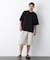 ｢FRENCH LINEN｣ ベルテッドワイドショーツ