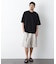 ｢FRENCH LINEN｣ ベルテッドワイドショーツ