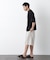 ｢FRENCH LINEN｣ ベルテッドワイドショーツ
