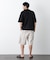 ｢FRENCH LINEN｣ ベルテッドワイドショーツ