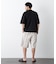 ｢FRENCH LINEN｣ ベルテッドワイドショーツ