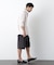 ｢FRENCH LINEN｣ ベルテッドワイドショーツ