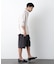 ｢FRENCH LINEN｣ ベルテッドワイドショーツ