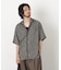 CLAM EMBROIDARY カラミシャツ