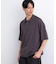 WEB限定／スキッパーテックニットポロシャツ／半袖