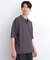 WEB限定／スキッパーテックニットポロシャツ／半袖