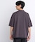 WEB限定／スキッパーテックニットポロシャツ／半袖
