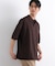 WEB限定／スキッパーテックニットポロシャツ／半袖