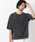 ケミカル加工袖線切替えTシャツ