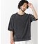 ケミカル加工袖線切替えTシャツ
