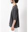ケミカル加工袖線切替えTシャツ
