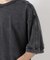 ケミカル加工袖線切替えTシャツ