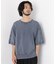 ケミカル加工袖線切替えTシャツ