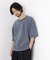 ケミカル加工袖線切替えTシャツ