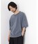 ケミカル加工袖線切替えTシャツ