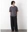 ヘリンボンジャガードTシャツ 半袖