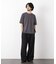 ヘリンボンジャガードTシャツ 半袖