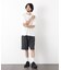 ヘリンボンジャガードTシャツ 半袖