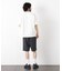 ヘリンボンジャガードTシャツ 半袖