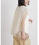 カラミメッシュレイヤードカットトップス