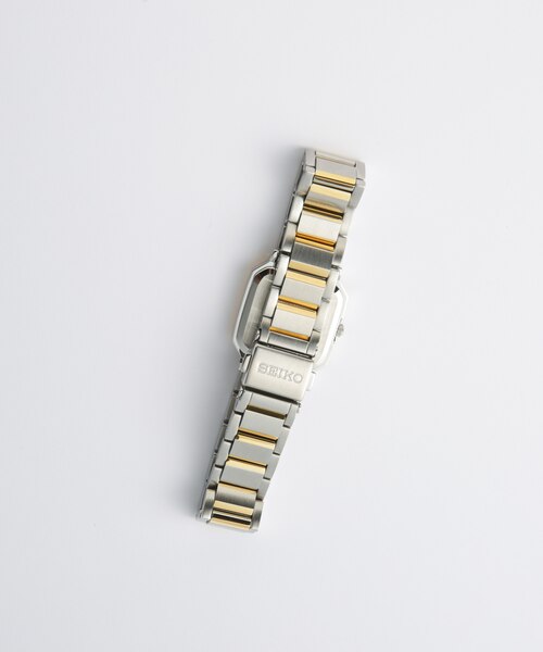 SEIKO／セイコーコラボレーション メタル ゴールドシルバー｜ナノ